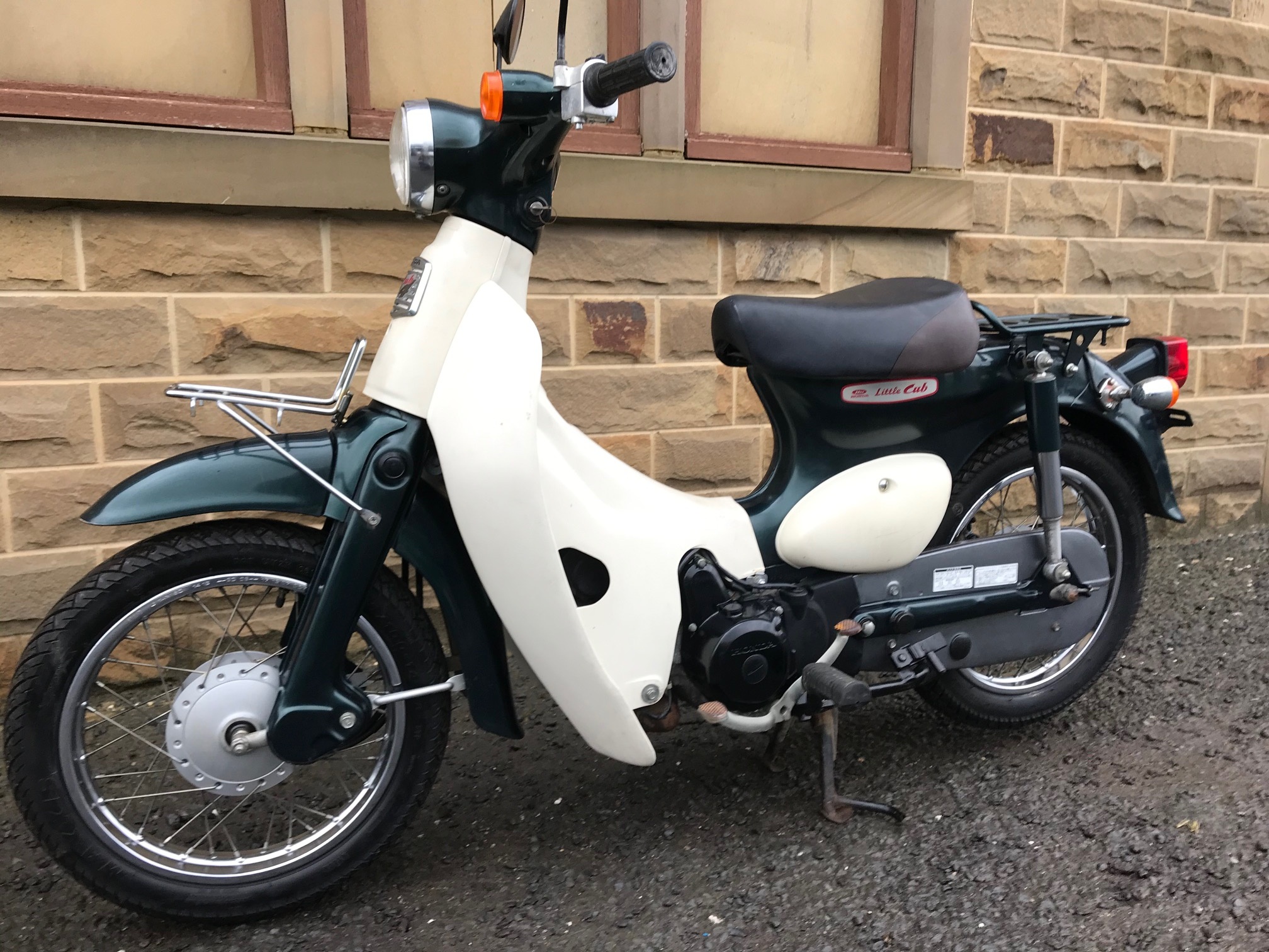 Honda-little Cub-moped 