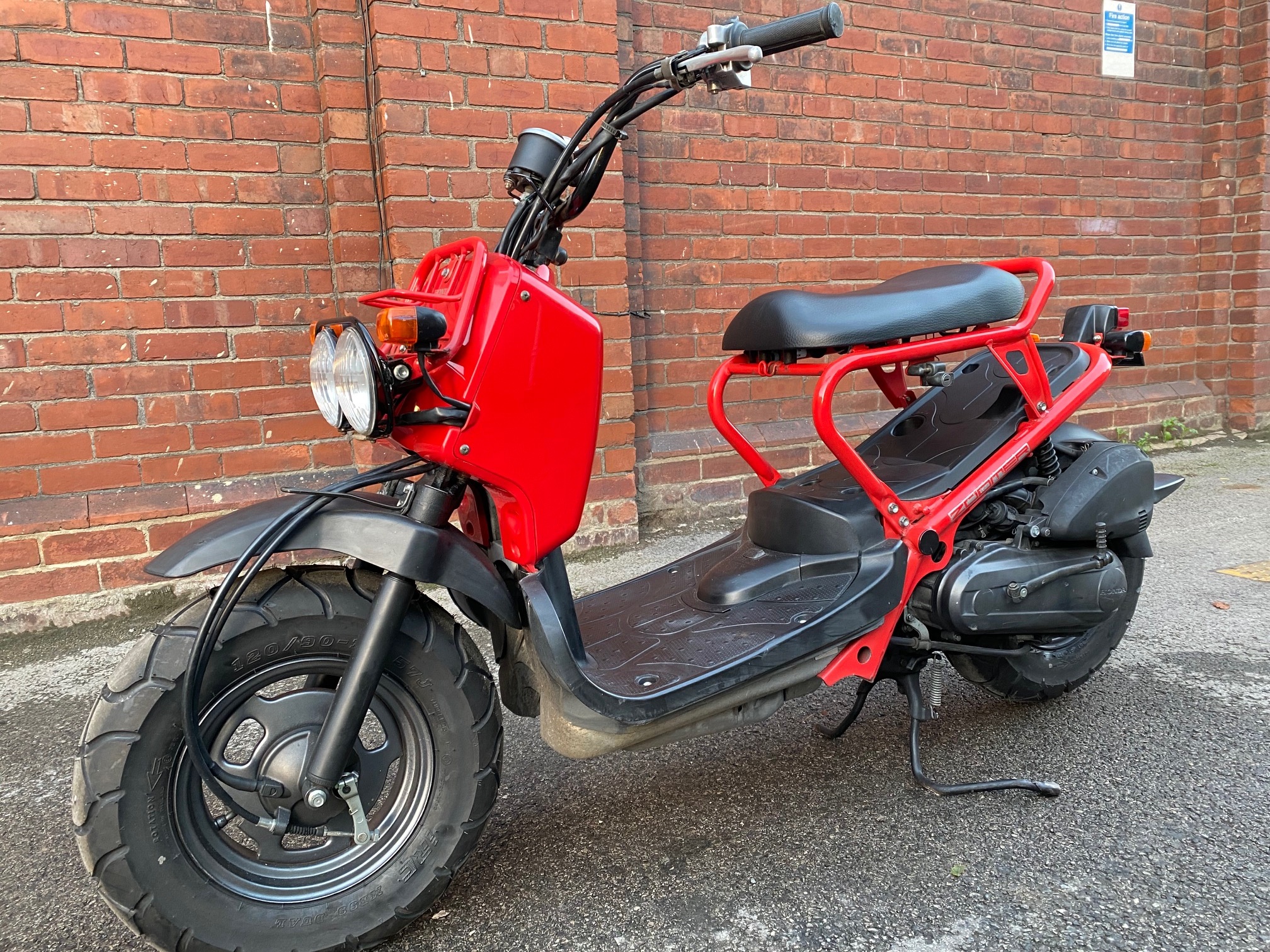 Замена масла honda zoomer