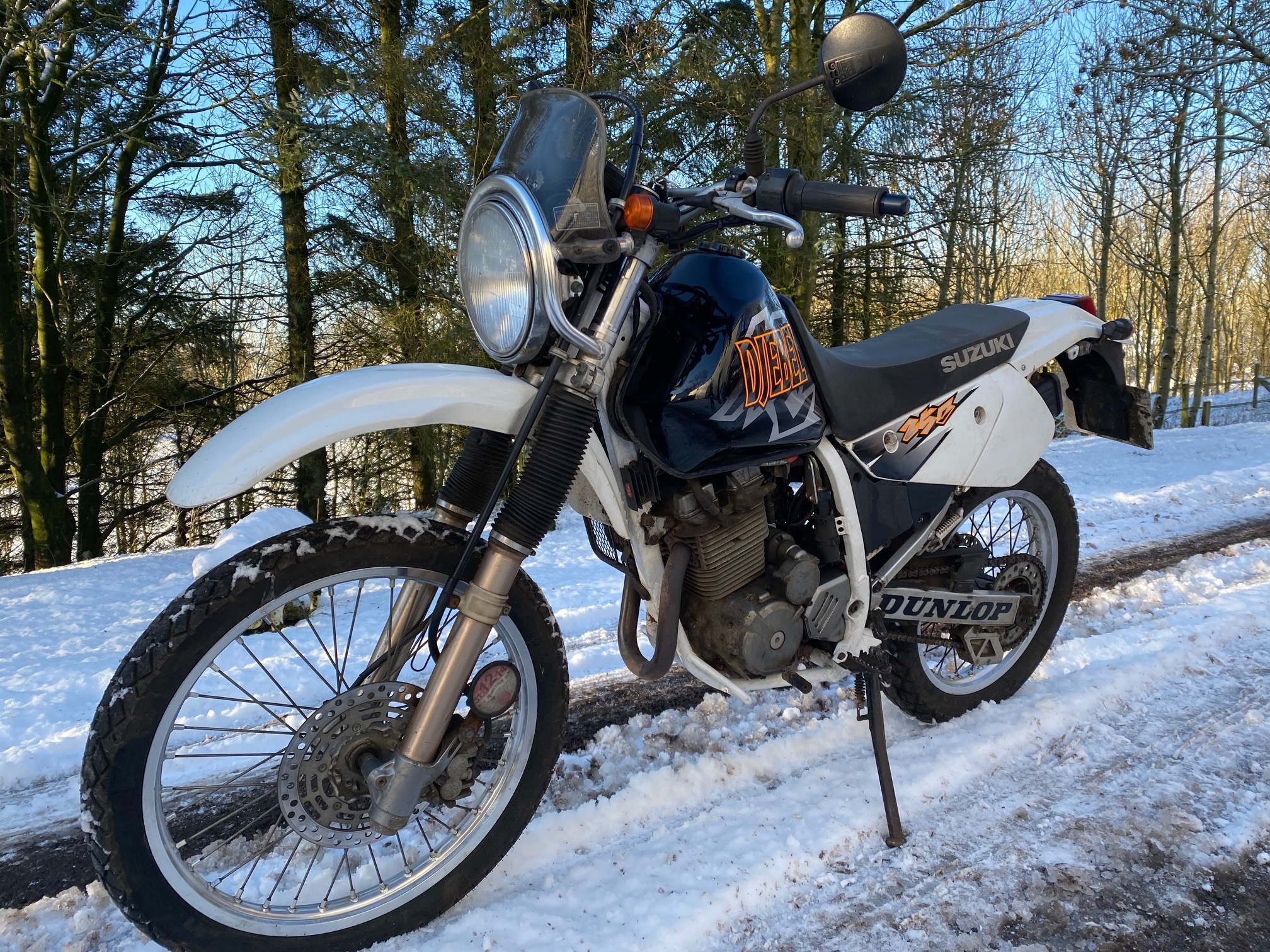 Suzuki djebel 250 вес