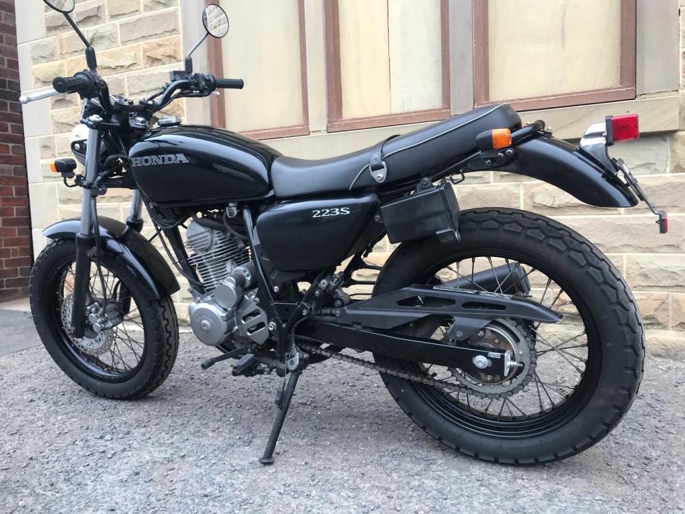 Honda cb223s максимальная скорость